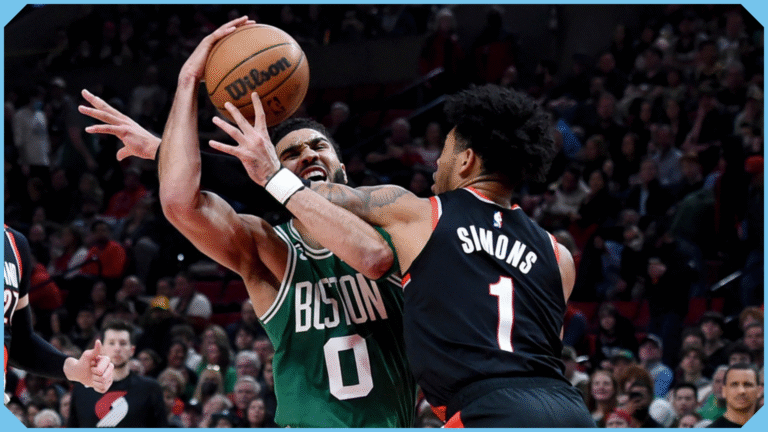 Trail Blazers vs Celtics